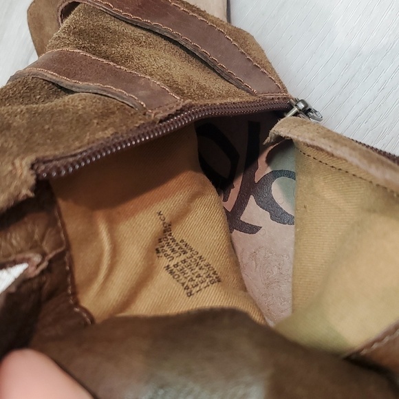 OTBT Womens Raytown Gladiator Suede Open Toe Flats bootie shoes sz 7M - Picture 16 of 16